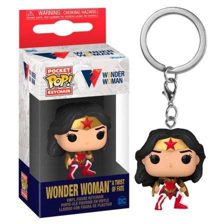 Nyckelring - Pocket Pop - Dc 80th Wonder Woman A Twist Of Fate Multifärg