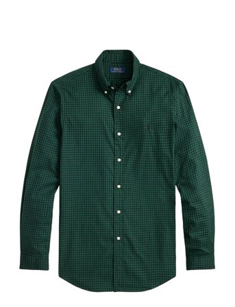 Polo Ralph Lauren | Custom Fit Plaid Twill Shirt | XS