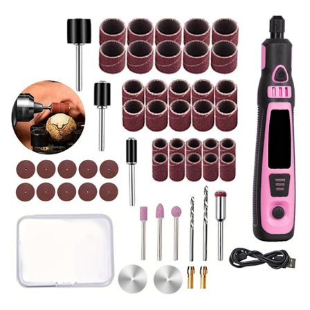 Elektrisk graveringspenn Justerbar hastighet Bærbar design 4 timers driftstid for DIY-prosjekter