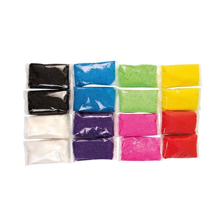 PLAYBOX Kornlera 8 färger 960g 8/fp - Lyreco - Skola och förskola - Bild och form - Lera och sand