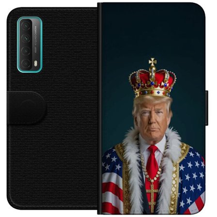 Kompatibelt Plånboksfodral till Huawei P smart 2021 Trump som kung
