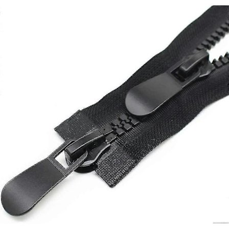 80 cm Stor Delbar Dragkedja Kraftig Plastdragkedja