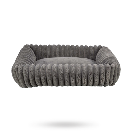 Trixie - Trixie Lonni Rektangulär Hundbädd - Grå - Hundsäng & Kattsäng