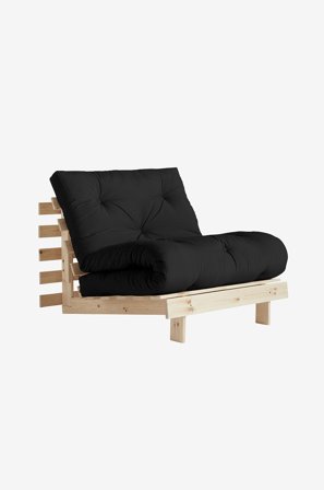 Karup - Loungetuoli Roots 90, käsittelemätön runko - Harmaa - Nojatuolit - - Homeroom