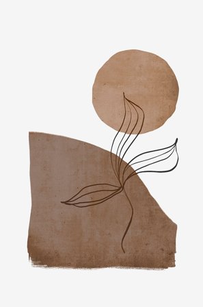 Malerifabrikken - Poster Simplicity 2 - Beige - Posters - Från Homeroom