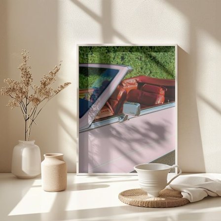 Pink Cadillac Poster 30x40 cm