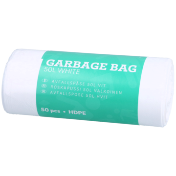 Søppelsekk 60x90 cm HDPE 50L