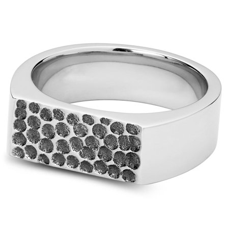 Solly Silberfarbener Ring for Men