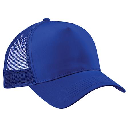 Beechfield Herr Halv Mesh Trucker Cap / Huvudbonad En Storlek Brigh Bright Royal/Bright Royal One Size
