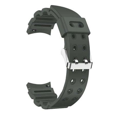 Samsung Galaxy Watch 5 (44mm) / (40mm) / 4 (44mm) / (40mm) klockarmband i silikon - Mörkgrå