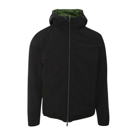 Herno, Reversable Jacket Czarny, Mężczyzna, Rozmiar: S