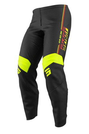 Spodnie Cross Shot Draw Kid Młodzieżowy Blok neonowy żółty 6-7 lat