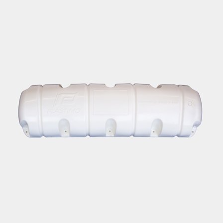 Brofender Plastimo Bumper 1/2, 25 x 90 cm, lige, hvid