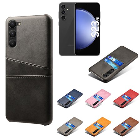 Samsung S23 FE -kännykkäkotelo korttikoteloaukko laturille ja kuulokkeille -