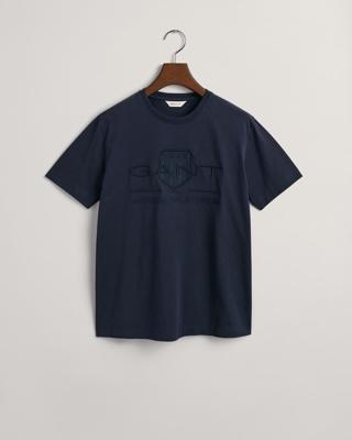GANT - Teens Tonal Shield T-Skjorte - Unisex - 176