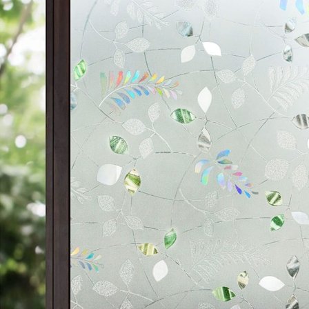 Vindusfilm Personvern Glass 3D Dekorativ Vinduer Dekkende