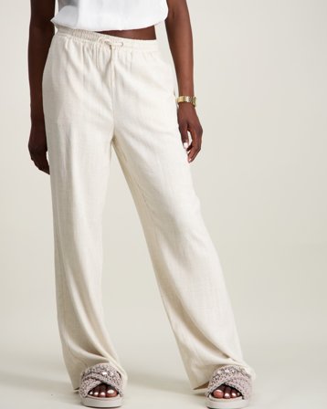 Grunt Camille Linen Pants Beige Bukser Jente - Kids Brand Store