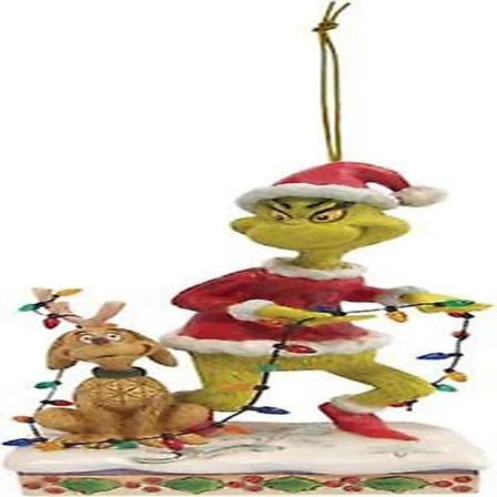 God Jul Grinch Ornament Julgranshängande Dekoration Figur Hänge -sz.11977