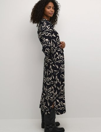 Kaffe Kaforrest Shirt Dress - Black - 34