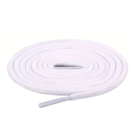 Kengännauhat - Pyöreät [150 cm] - Valkoinen