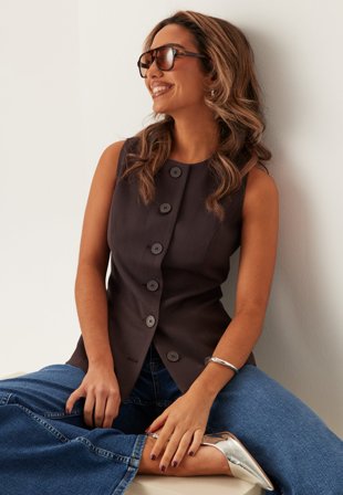 BUBBLEROOM - Tailored Vest - 44