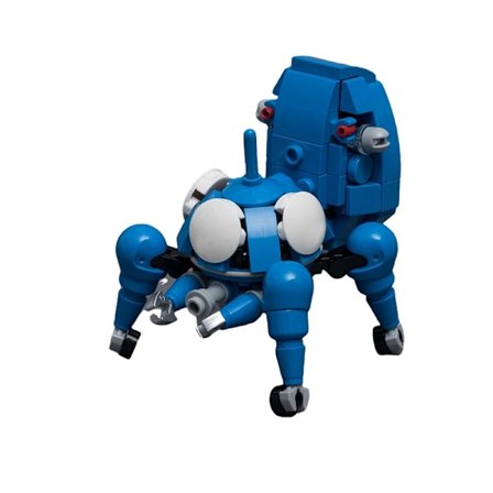 Moc tecknad Tachikoma byggmodell för Ghost in the Shell intelligent fordon mehca robot tegelstenar kit DIY leksaker barn presenter