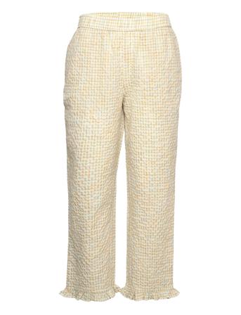 Parson Pants Bukser Med Rette Ben Gul Nué Notes