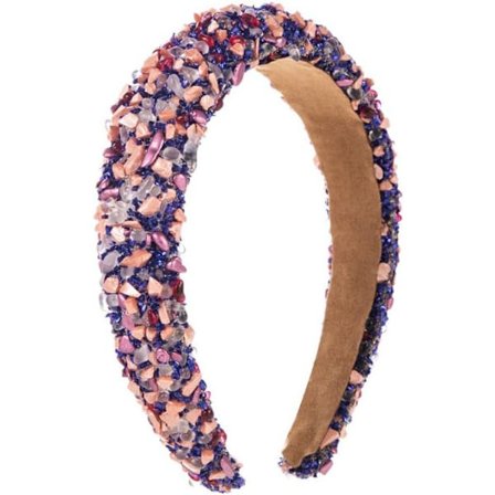 Fargede Rhinestone Hårbøyler Glitrende Krystallhodeplagg Glitter Hårbøyle Glitrende Faux Krystall Diamant Hodeplagg