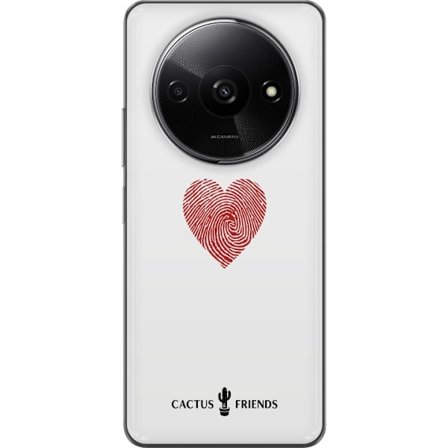 Yhteensopiva Puhelinkuori Xiaomi Xiaomi Redmi A3 Cactus and Friends - Fingerprint Love