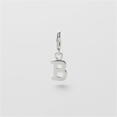 B Letter Charm