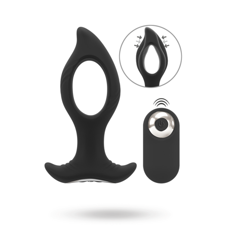 RC Butt Plug with a Hole - Vuxen.se - Prostatastimulering, prostatavibrator, prostata plugg