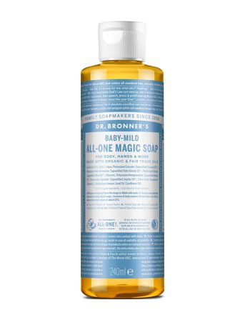 Dr. Bronner’s Baby-Mild (Unscented) - Nude - 240 ml