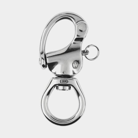 Snapsluiting Wichard HR Snap Shackle, 21 mm / 26 mm, 105 mm, roestvrij staal, draaiend oog
