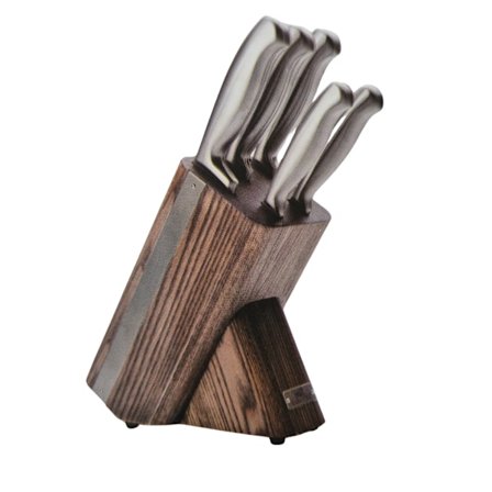 2Lions Sabatier ARIZONA/IXO Block + 5 cooking knives