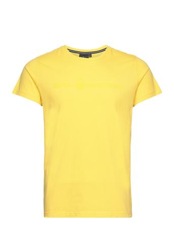 Bowman Tee T-shirts Short-sleeved Gul Sail Racing*Betinget Tilbud