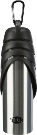 Trixie Vattenflaska Rostfri med Skål 750 ml