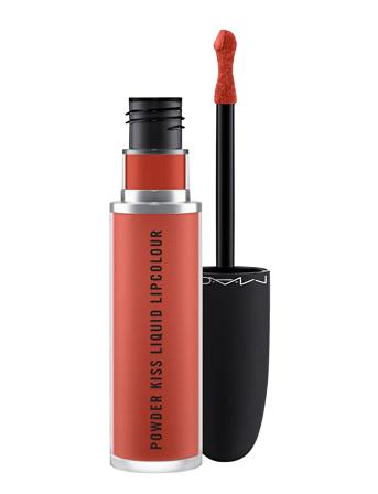 Powder Kiss Liquid Lipcolor Rythm'n Roses Lipgloss Sminke Rød M.A.C.*Betinget Tilbud