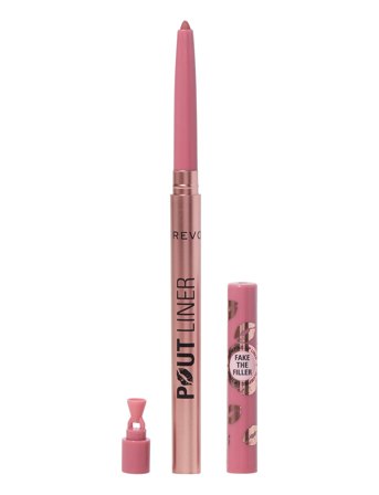 Revolution Beauty London Revolution Pout Bomb Liner Plumping Lip Liner - Kiss Baby Pink - Pink - 0.2 G