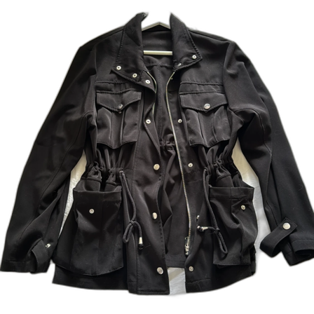 Svart kappa från BikBok