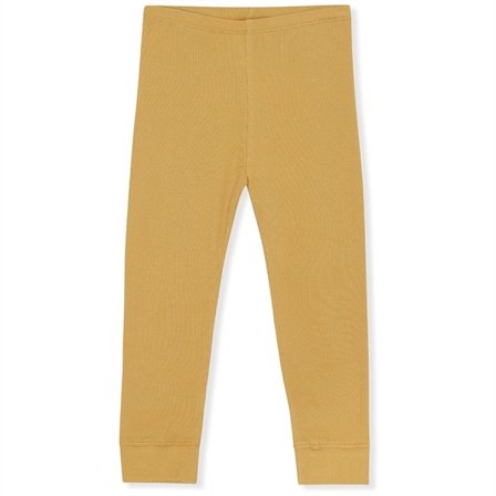 Siff Leggings Senapsguld Storlek 9 månader - Konges Sløjd