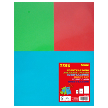 Papir A6-A4 Blandede Farger