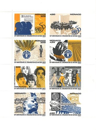 Monaco 1995 - YT BF 70 (2009A-2009H) - Postfrisk miniark