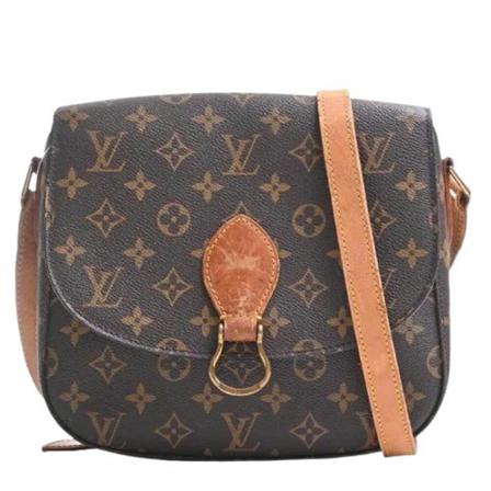 Louis Vuitton Vintage, Pre-owned Canvas louis-vuitton-bags Bruin, Dames, Maat:ONE Size