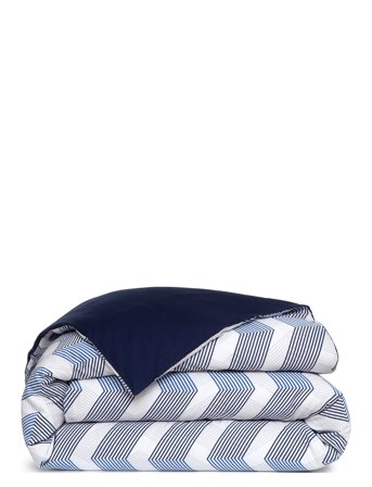 Lacoste Home Lweave Duvet Cover - Blue - 140X200CM