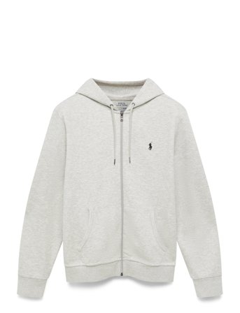 Polo Ralph Lauren Double-Knit Full-Zip Hoodie - Grey - XL
