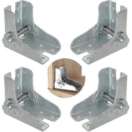 (4 stykker) Sammenleggbar ramme, selvlåsende hengsler, sammenleggbare bordben, sammenleggbart arbeidsbord - yvan