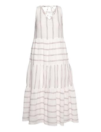 Dresses Light Woven Polvipituinen Mekko Valkoinen Esprit Casual