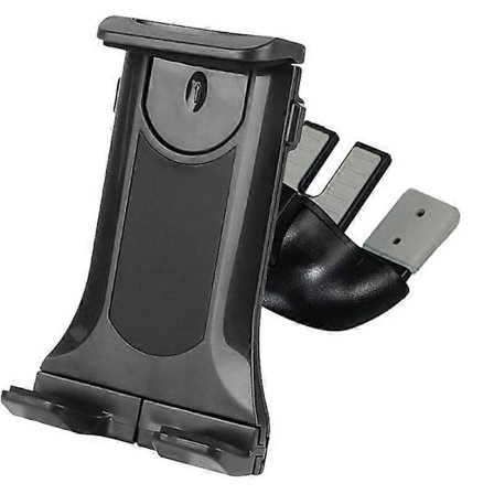 Universell Bilholder for CD-spor Kompatibel med iPad iPhone 15 14 Mobilfeste Uten Lader