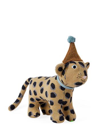 Darling - Baby Elvis Leopard Toys Soft Toys Stuffed Animals Multi/mønstret OYOY Living Design