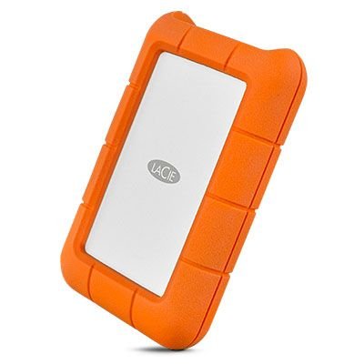 LaCie Rugged USB-C - harddisk - 4 TB - USB 3.1 Gen 1